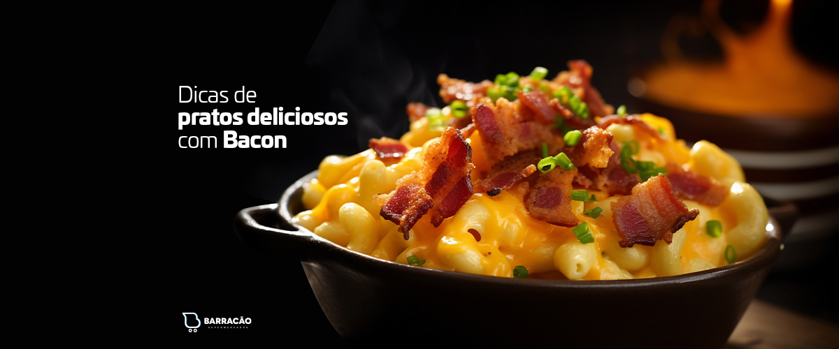 RECEITAS COM BACON